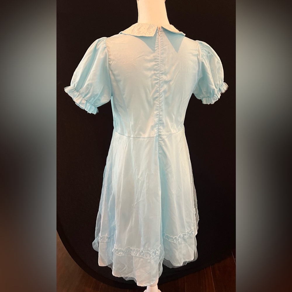 Shining twin Light Blue Puff Sleeve costume - Picture 2 of 4